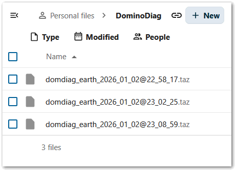 Image:Domino on Linux Diagnostic Collection Script