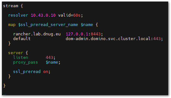 Image:Run workloads on the same IP using NGINX Stream and HTTP configurations in parallel